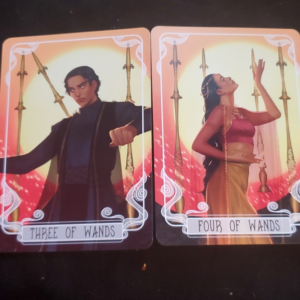Fairyloot exclusive January 2021 tarot cards